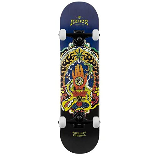 Arbor Shuriken Cosmic Komplettes Skateboard, 20,3 cm von Arbor Skateboards