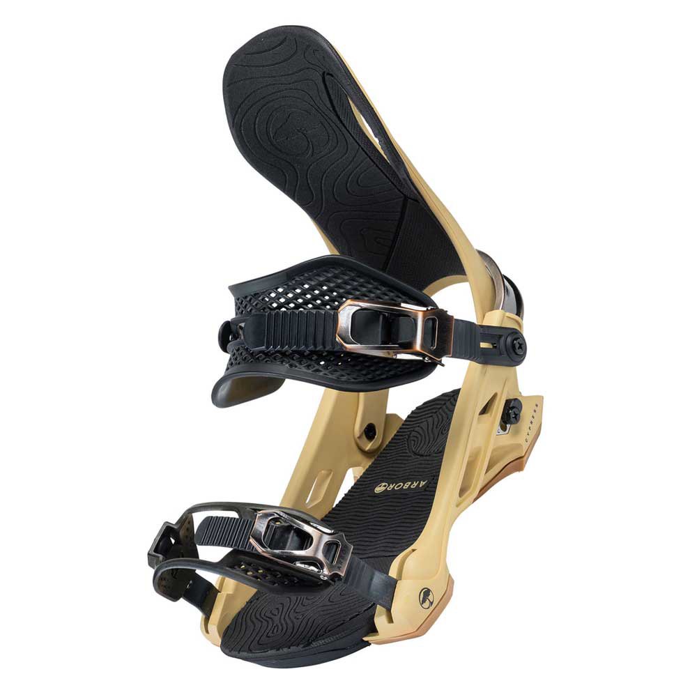 Arbor Cypress Mark Carter Edition Snowboard Bindings Golden L-XL Arbor Cypress Mark Carter Edition Snowboard Bindings Golden L-XL von Arbor