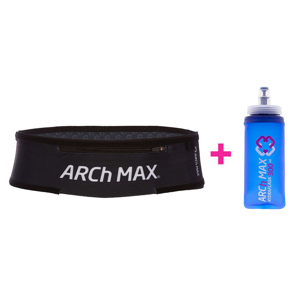 Arch Max Pro Zip+1sf300ml Running Belt Schwarz S-M Arch Max Pro Zip+1sf300ml Running Belt Schwarz S-M von Arch Max