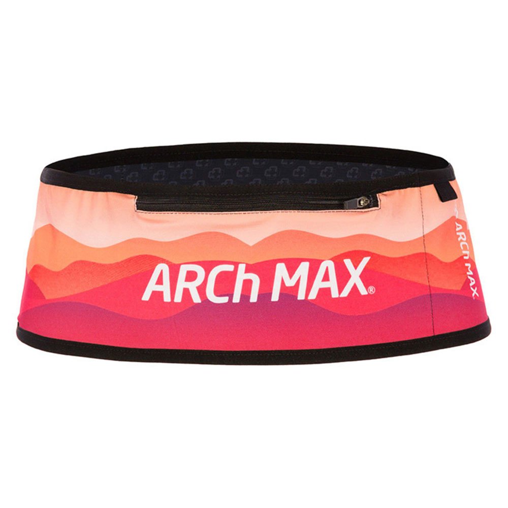 Arch Max Pro Zip Plus Running Belt Rot S-M von Arch Max