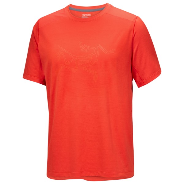 Arc'teryx - Cormac Logo S/S - T-Shirt Gr XXL rot von Arcteryx