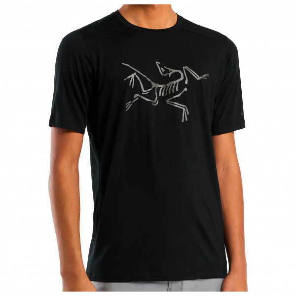Arc'teryx - Ionia Logo - Merinoshirt Gr L schwarz von Arcteryx