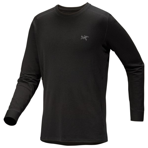 Arc'teryx - Rho Merino Wool Crew Neck - Merinounterwäsche Gr M schwarz von Arcteryx