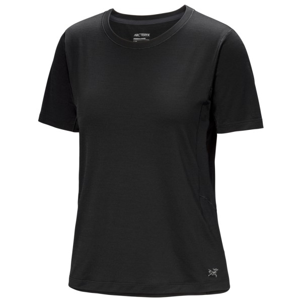 Arc'teryx - Women's Lana Merino Wool Crew S/S - Merinoshirt Gr XXS schwarz von Arcteryx