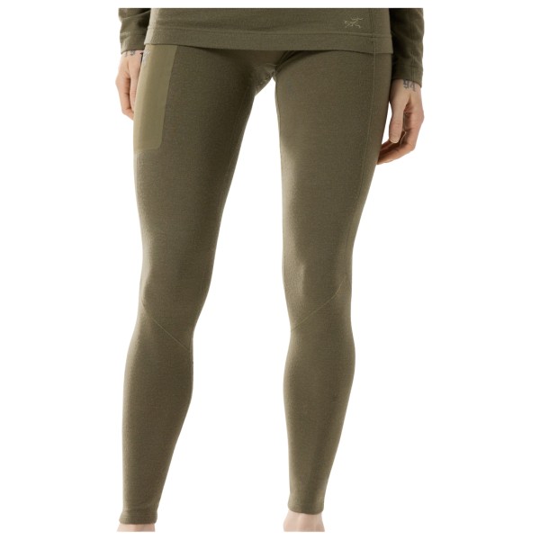 Arc'teryx - Women's Satoro Merino Wool Bottom - Merinounterwäsche Gr XS braun von Arcteryx