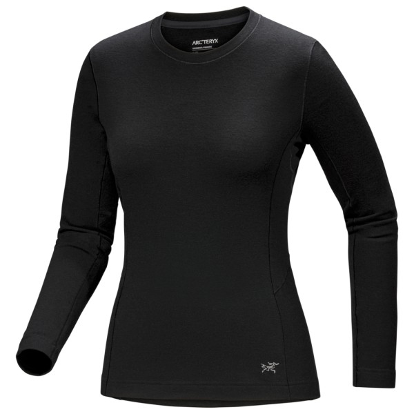 Arc'teryx - Women's Satoro Merino Wool Crew - Merinounterwäsche Gr XS schwarz von Arcteryx