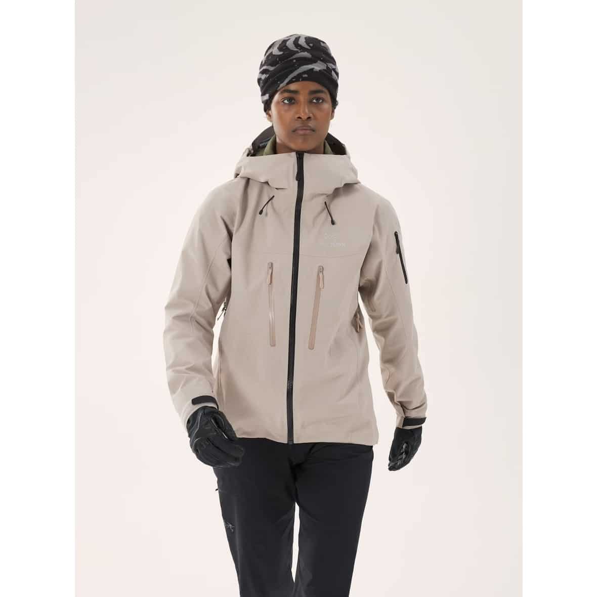 Arcteryx Alpha SV 3L Gore-Tex Pro Jacke W Damen (Beige XL ) Hardshelljacken von Arcteryx