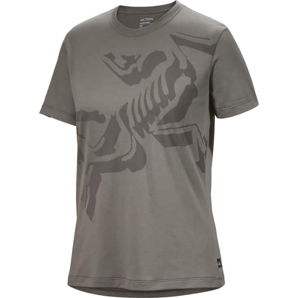 Arcteryx Bird Cotton T-Shirt SS W Damen (Oliv L ) T-Shirts von Arcteryx