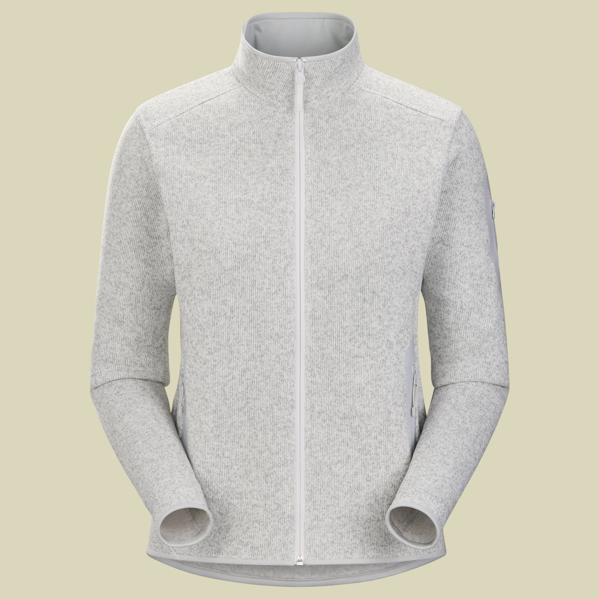 Covert Cardigan Women S grau - atmos heather von Arcteryx