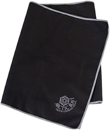 Arctic Blast Cooling Towel für Erwachsene - Schwarz, 90 x 30 cm von Longridge