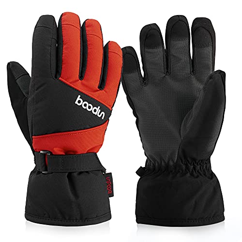 Arcweg Handschuhe Kinder Jungen Winter Warm Winterhandschuhe Skihandschuhe Fahrradhandschuhe Mädchen rutschfest Wasserdicht Gloves Laufhandschuhe Fingerhandschuhe Sport Wandern Laufen Ski von Arcweg