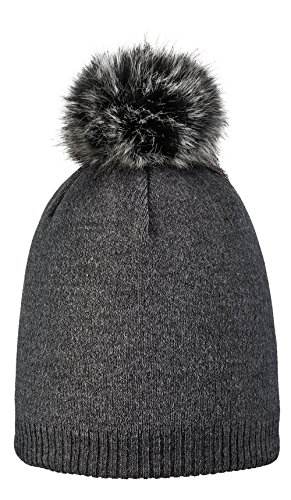 Areco Damen Ina Mütze, Anthrazit, One Size Areco Damen Ina Mütze, Anthrazit, One Size von Areco