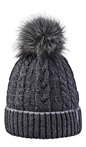 Areco Damen Nina'18 M tze, Anthrazit, Einheitsgröße EU Areco Damen Nina'18 M tze, Anthrazit, Einheitsgröße EU von Areco