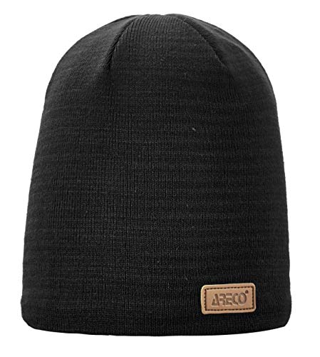 Areco Herren Andreas'18 Mütze, Schwarz, One Size Areco Herren Andreas'18 Mütze, Schwarz, One Size von Areco