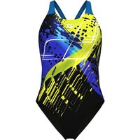 ARENA Damen Schwimmanzug WOMEN'S FUNNY SPOT SWIMSUIT V BACK LB von Arena