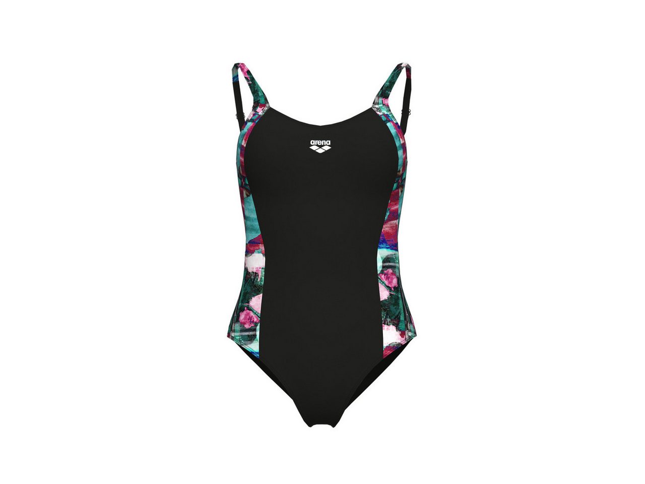 Arena Badeanzug Women´s Bodylift Swimsuit Stefanie - BLECK-GRAPE VIOLET MULTI Arena Badeanzug Women´s Bodylift Swimsuit Stefanie - BLECK-GRAPE VIOLET MULTI von Arena