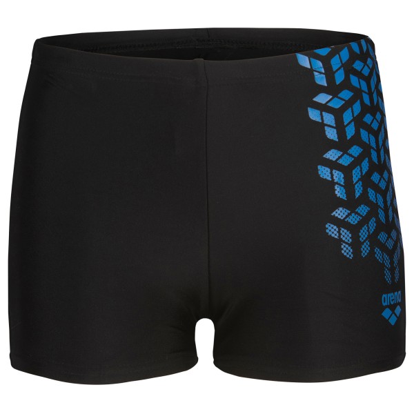 Arena - Boy's Arena Kikko V Swim Short Graphic - Badehose Gr 128 schwarz von Arena