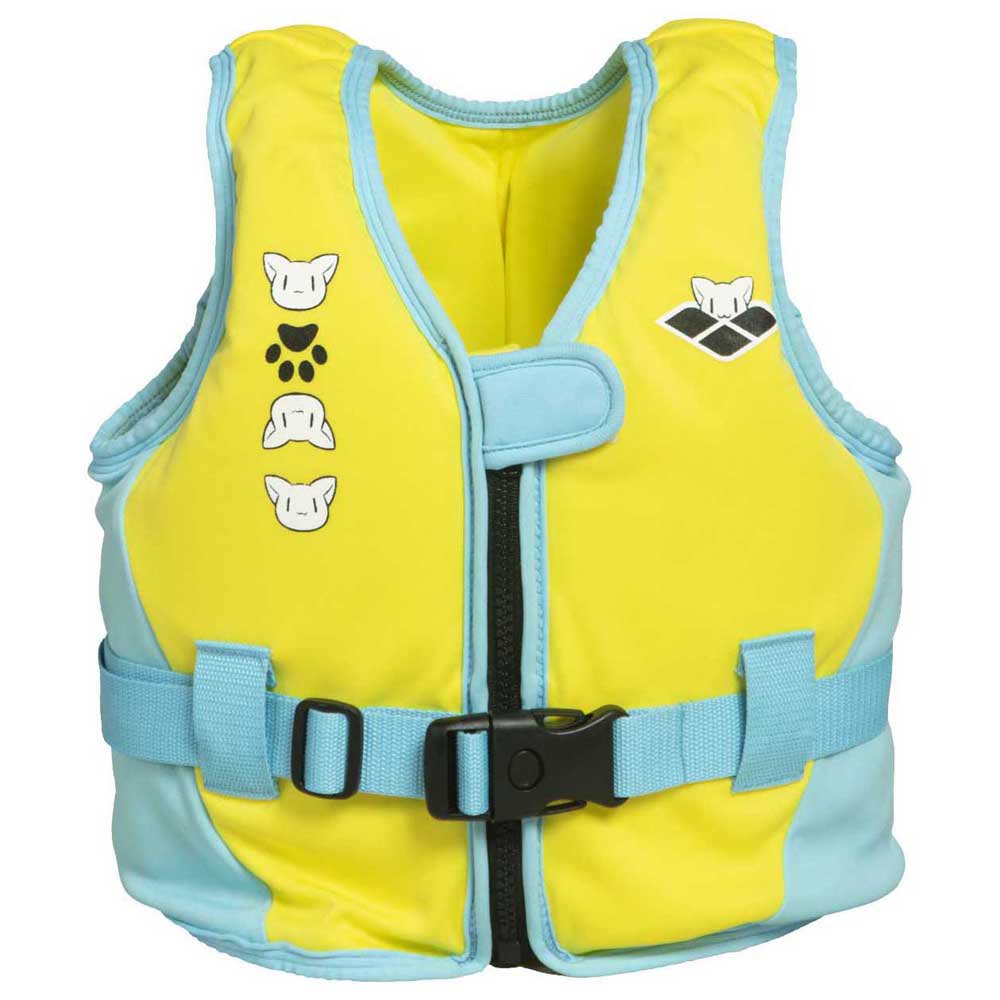 Arena Friends Swimming Vest Grün,Gelb 24 Months-4 Years von Arena