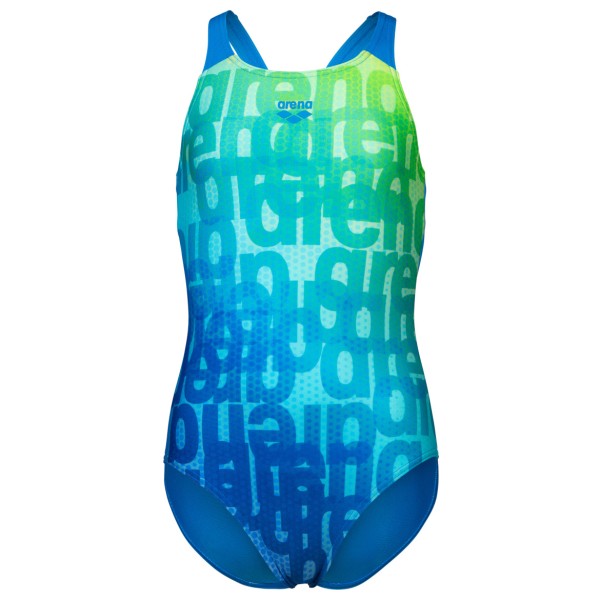 Arena - Girl's Multi Colours Swimsuit V Back - Badeanzug Gr 116 blau Arena - Girl's Multi Colours Swimsuit V Back - Badeanzug Gr 116 blau von Arena