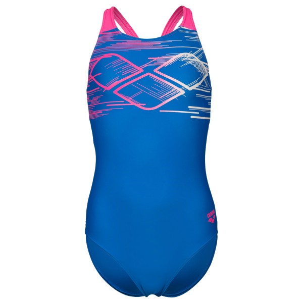 Arena - Girl's Pastime Swimsuit V Back - Badeanzug Gr 128 blau von Arena