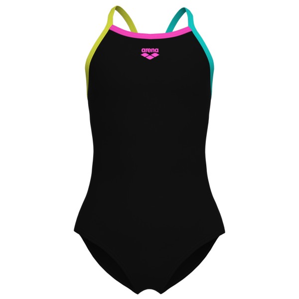 Arena - Girl's Swimsuit Light Drop Solid - Badeanzug Gr 110;116;128;152;164 blau;rosa;schwarz von Arena