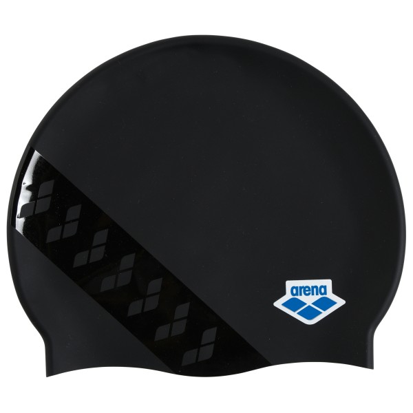 Arena - Icons Team Stripe Cap - Badekappe Gr One Size schwarz von Arena