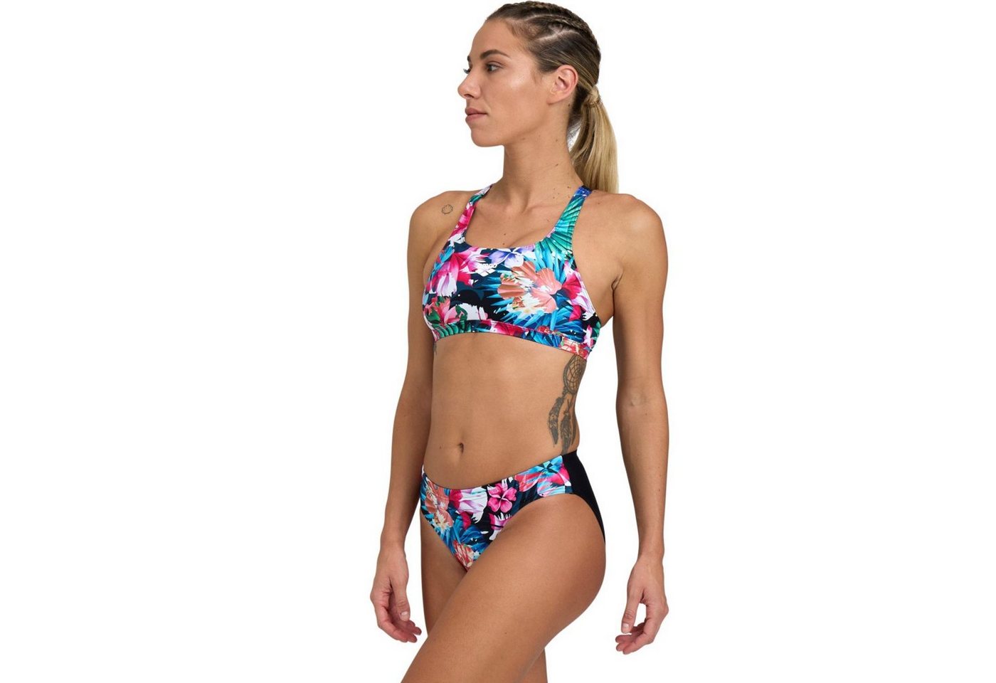 Arena Tankini Bikini Blumen Print Arena Tankini Bikini Blumen Print von Arena