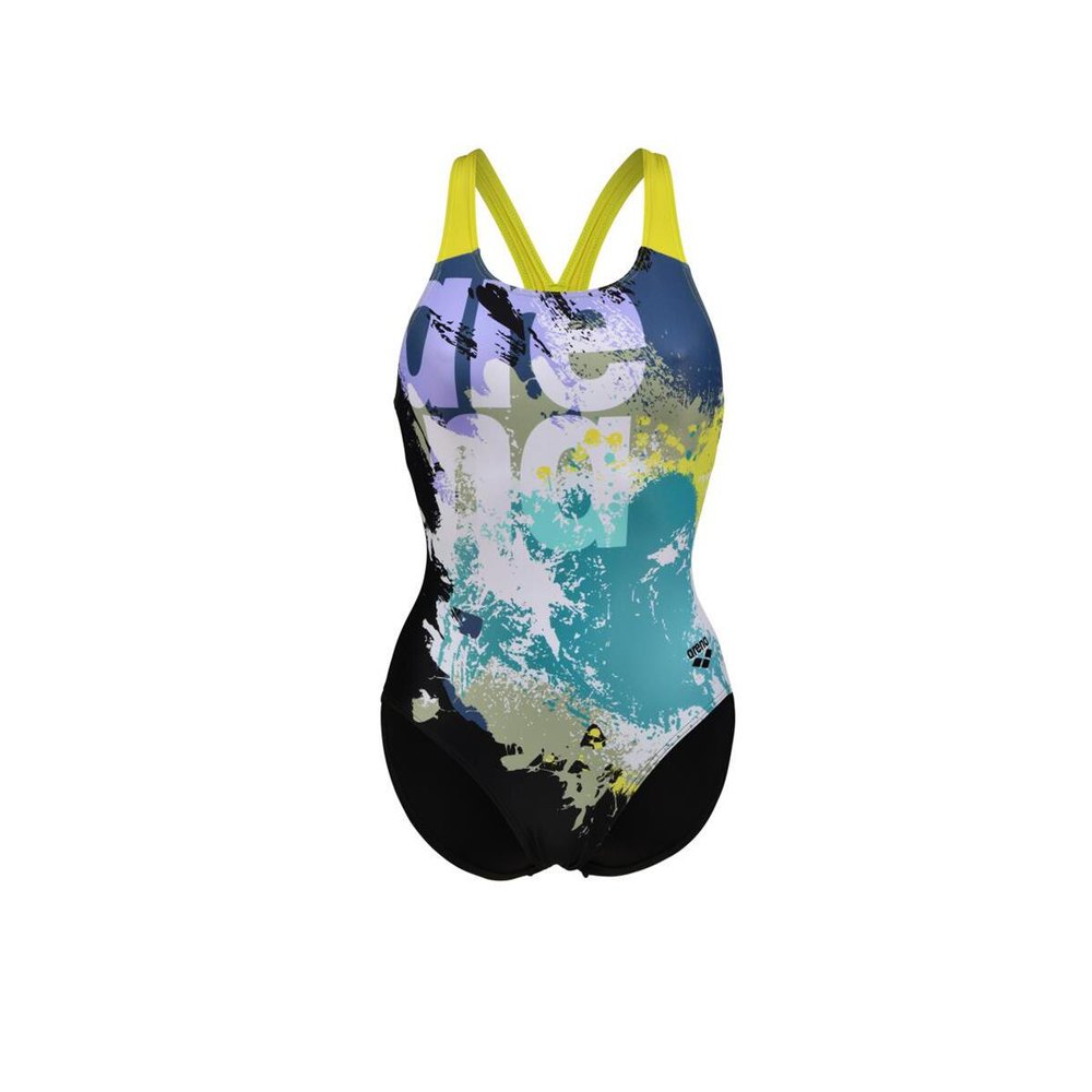 Arena Waves Breaking Swimsuit Mehrfarbig 36 Frau von Arena