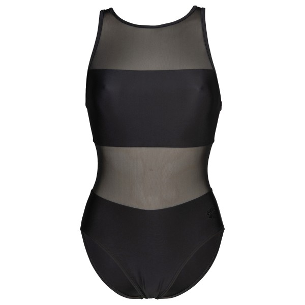 Arena - Women's Mesh Panels Swimsuit Vent Back - Badeanzug Gr 38 schwarz von Arena