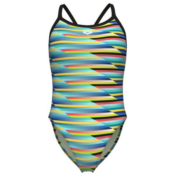 Arena - Women's Racing Stripe Swimsuit X-Criss Cross - Badeanzug Gr 32 bunt von Arena