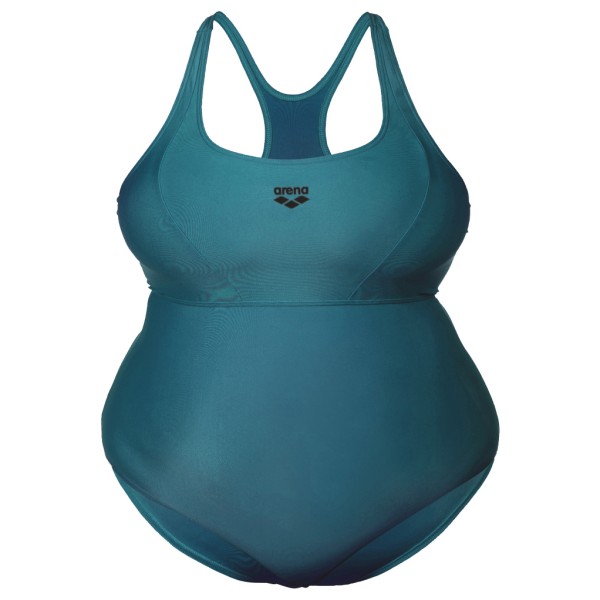 Arena - Women's Solid Swimsuit Control Pro Back Plus - Badeanzug Gr 56/58 blau/türkis von Arena