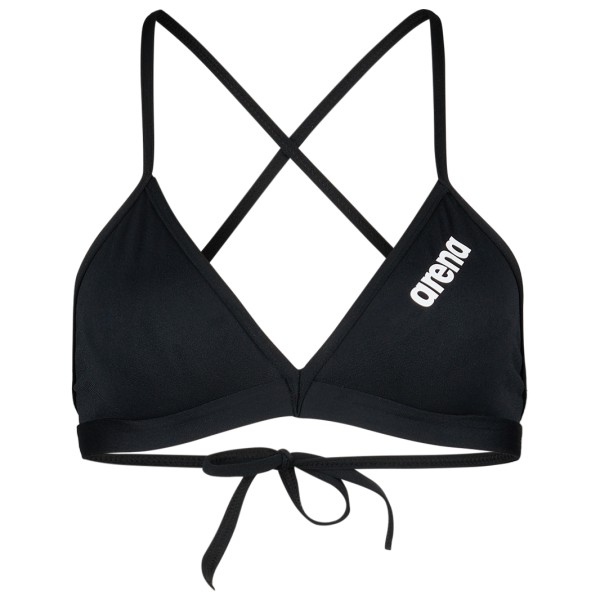 Arena - Women's Team Swim Top Tie Back Solid - Bikini-Top Gr 40 schwarz von Arena