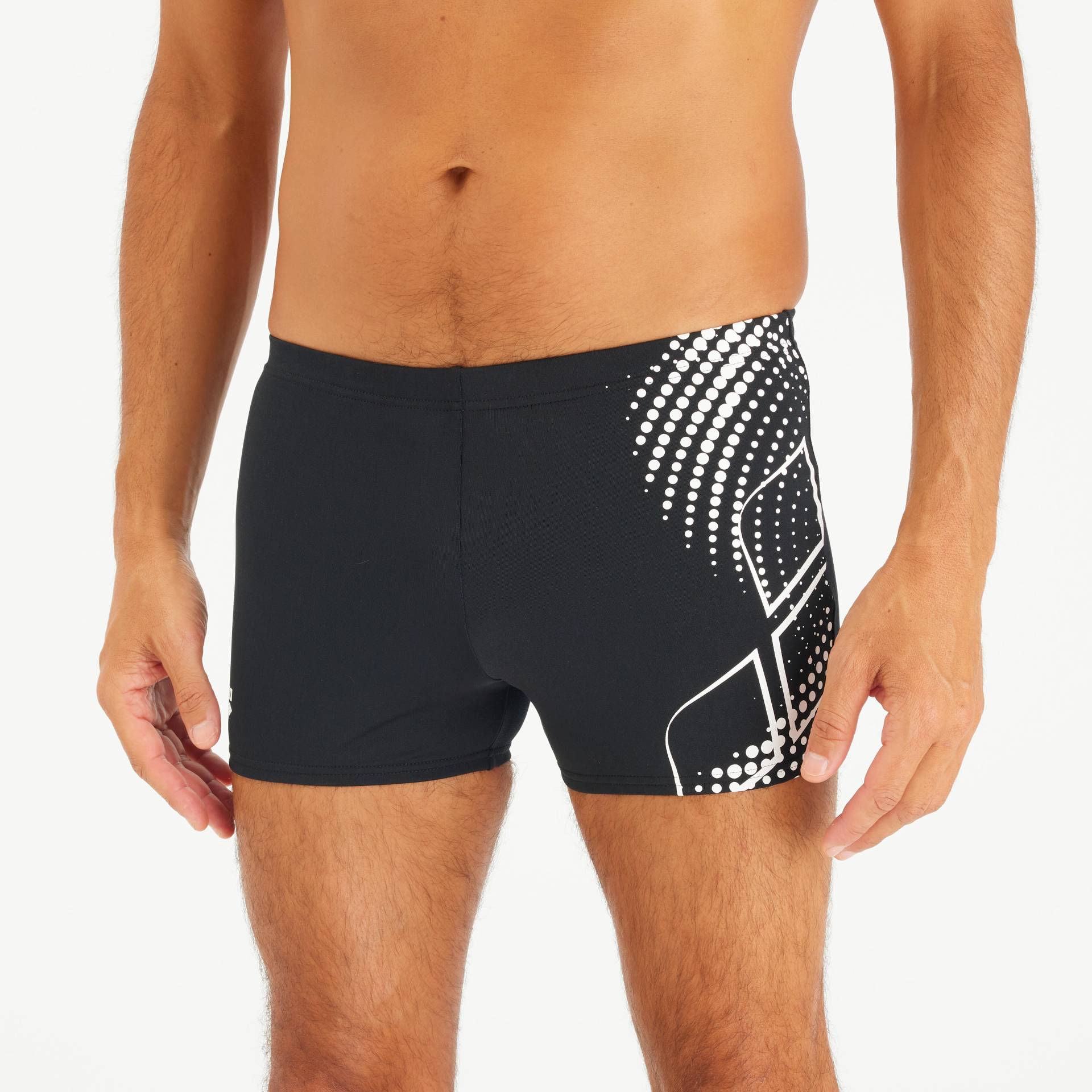 Badehose Boxer Herren Arena - Graph schwarz/weiß von Arena