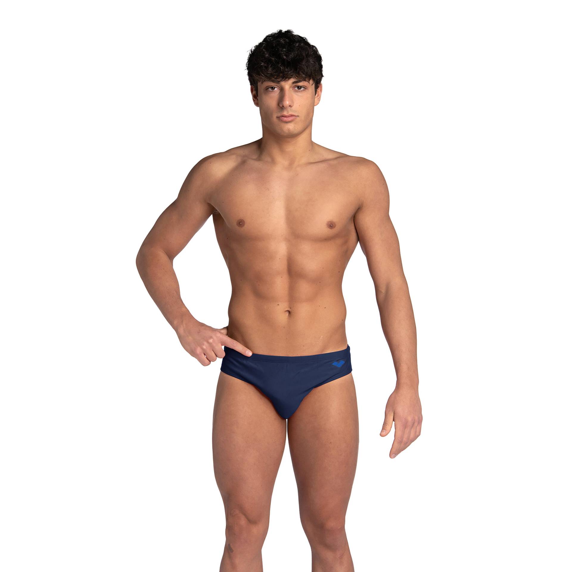 Badehose Slip Herren Arena - Santa dunkelblau von Arena