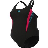 arena Threefold Plus-Size Badeanzug Damen 548 - black-black-anguria 52-54 arena Threefold Plus-Size Badeanzug Damen 548 - black-black-anguria 52-54 von Arena