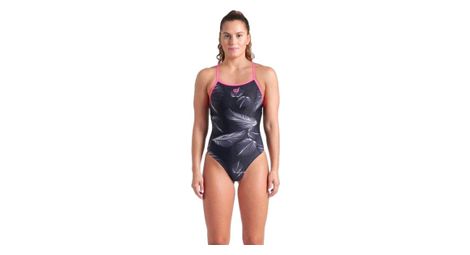 arena frozen leaves badeanzug schwarz pink damen arena frozen leaves badeanzug schwarz pink damen von Arena