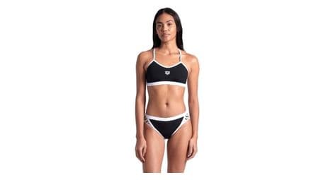 arena icons uni bikini schwarz weis damen von Arena