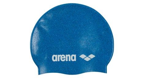 arena silicone junior cap kinder badekappe blau von Arena