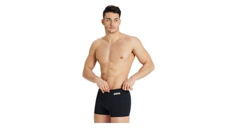 arena team swim short solid schwarz weis von Arena