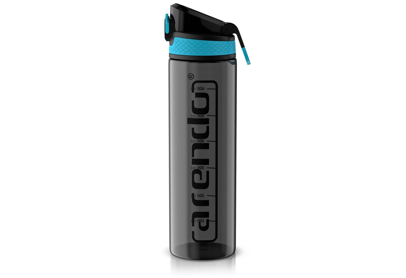Arendo Trinkflasche Sport Wasserflasche 700 ml, verschließbar, spülmaschinengeeignet, BPA-frei, auslaufsicher, One-Click-Verschluss, Mengenskala, Flasche Arendo Trinkflasche Sport Wasserflasche 700 ml, verschließbar, spülmaschinengeeignet, BPA-frei, auslaufsicher, One-Click-Verschluss, Mengenskala, Flasche von Arendo