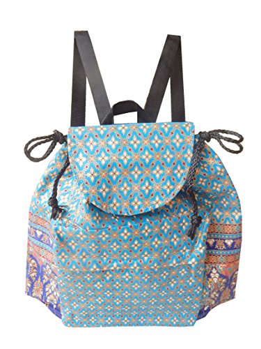 Rucksack aus Baumwolle mit Thai Muster von Ariyas Thaishop