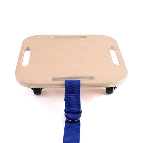 Arkyomi Kinder rollbrett holz Balance Board Für Kinder,Kindersport ab 3 Jahren zur Förderung von Balance, Motorik & Koordination,scooter board mit Haltegriffen und Umlenkrollen Arkyomi Kinder rollbrett holz Balance Board Für Kinder,Kindersport ab 3 Jahren zur Förderung von Balance, Motorik & Koordination,scooter board mit Haltegriffen und Umlenkrollen von Arkyomi