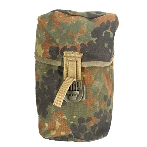 Original Bundeswehr Tasche Feldflasche Koppeltasche tarn neuwertig von Armeeverkauf