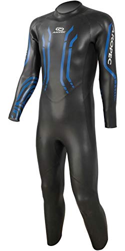 Aropec Men's, 1-teilig, Triathlon Neoprenanzug, Schwarz/Blau, klein, 1,6 mm Aropec Men's, 1-teilig, Triathlon Neoprenanzug, Schwarz/Blau, klein, 1,6 mm von Aropec
