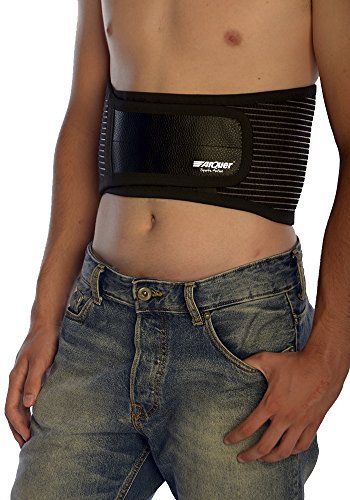 Arquer Black Rückenbandage Basic LINE – Kurze und atmungsaktiv, Schwarz, Unisex, Black Basic Line, schwarz, Medium Arquer Black Rückenbandage Basic LINE – Kurze und atmungsaktiv, Schwarz, Unisex, Black Basic Line, schwarz, Medium von Arquer