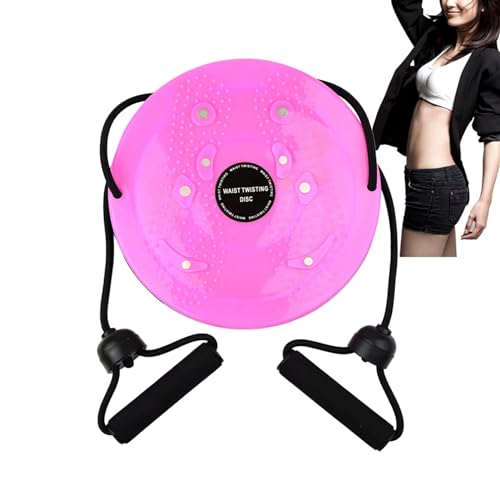 Waist Slimming Balance Rotating Disc, Waist Whisper Disc, Body Weight Whisper Twisting Board, Core AB Twist Board With Handles, Waist Trainer Exercise Equipment For Slimming Stomach von Arrovarp