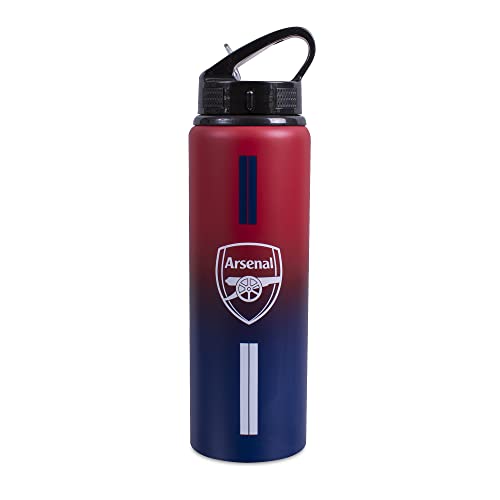 Arsenal F.C. Team Merchandise Aluminiumflasche, 750 ml, Weiß, Einheitsgröße von Arsenal F.C.