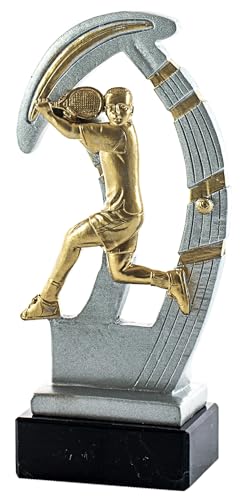 Art-Trophies AT44893 Trofeo Serie Sport, Erwachsene, Unisex, Silber, 19 cm von Art-Trophies