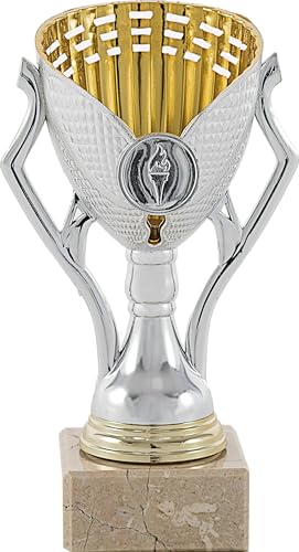 Art-Trophies At11721 Sport-Trophäe zur Teilnahme, Silber/Gold, 18 cm von Art-Trophies