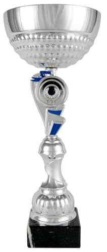 Art-Trophies At12892 Kommerzielle Sport-Trophäe, Silber/Blau, 35 cm von Art-Trophies